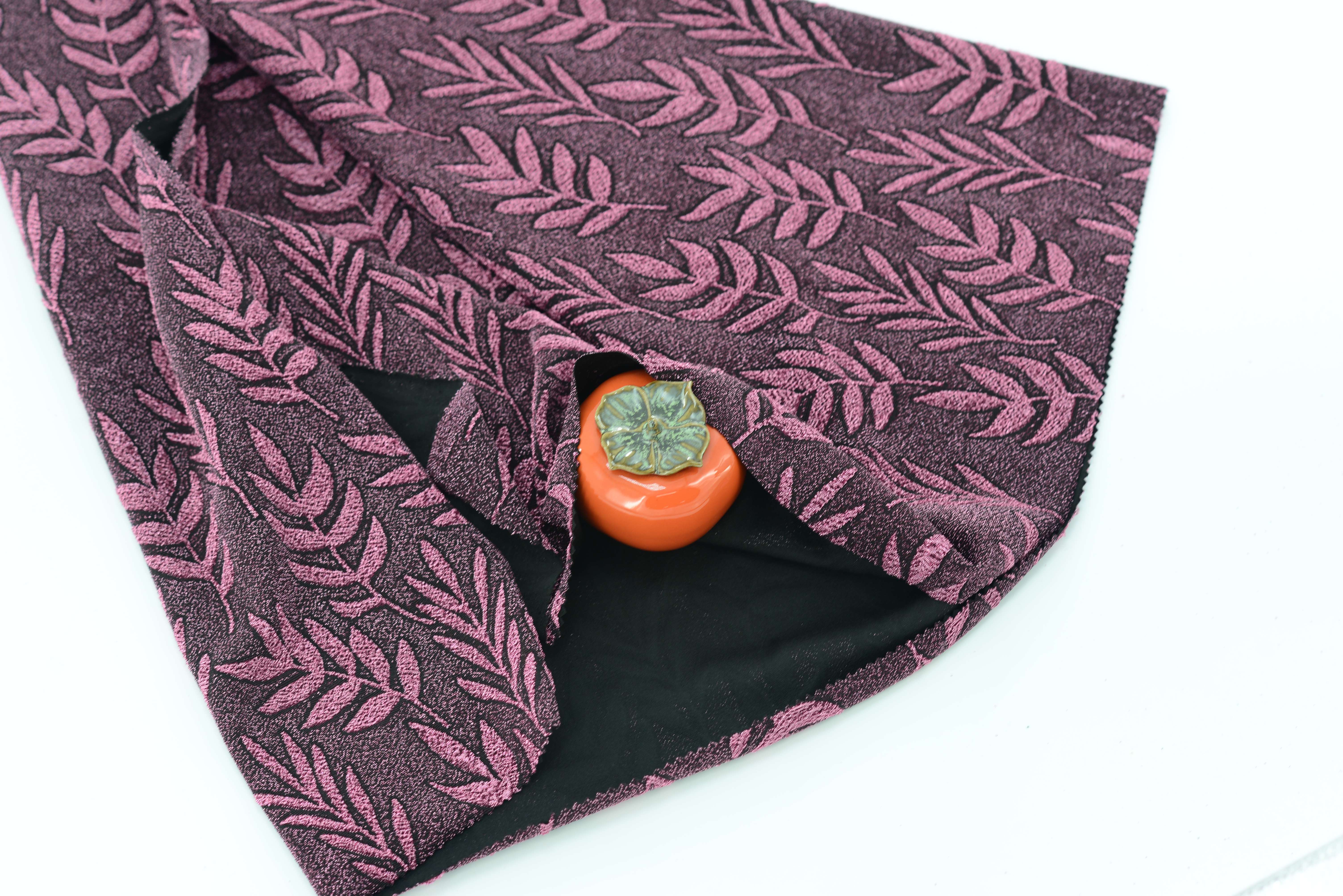 LX-P-16152 LUREX LEAF KNIT JACQUARD