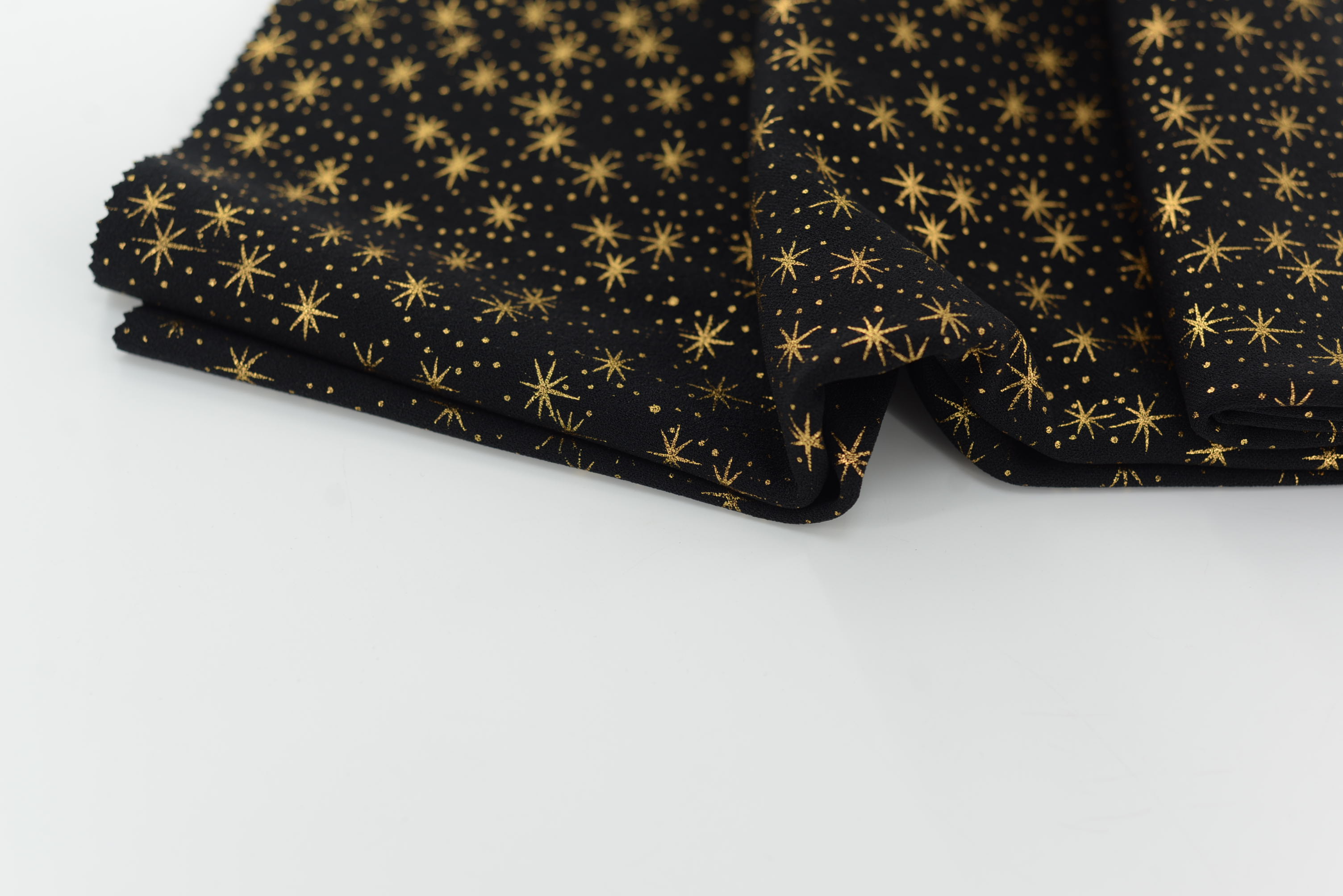 LX-F-11087 SCUBA CREPE STAR FOIL