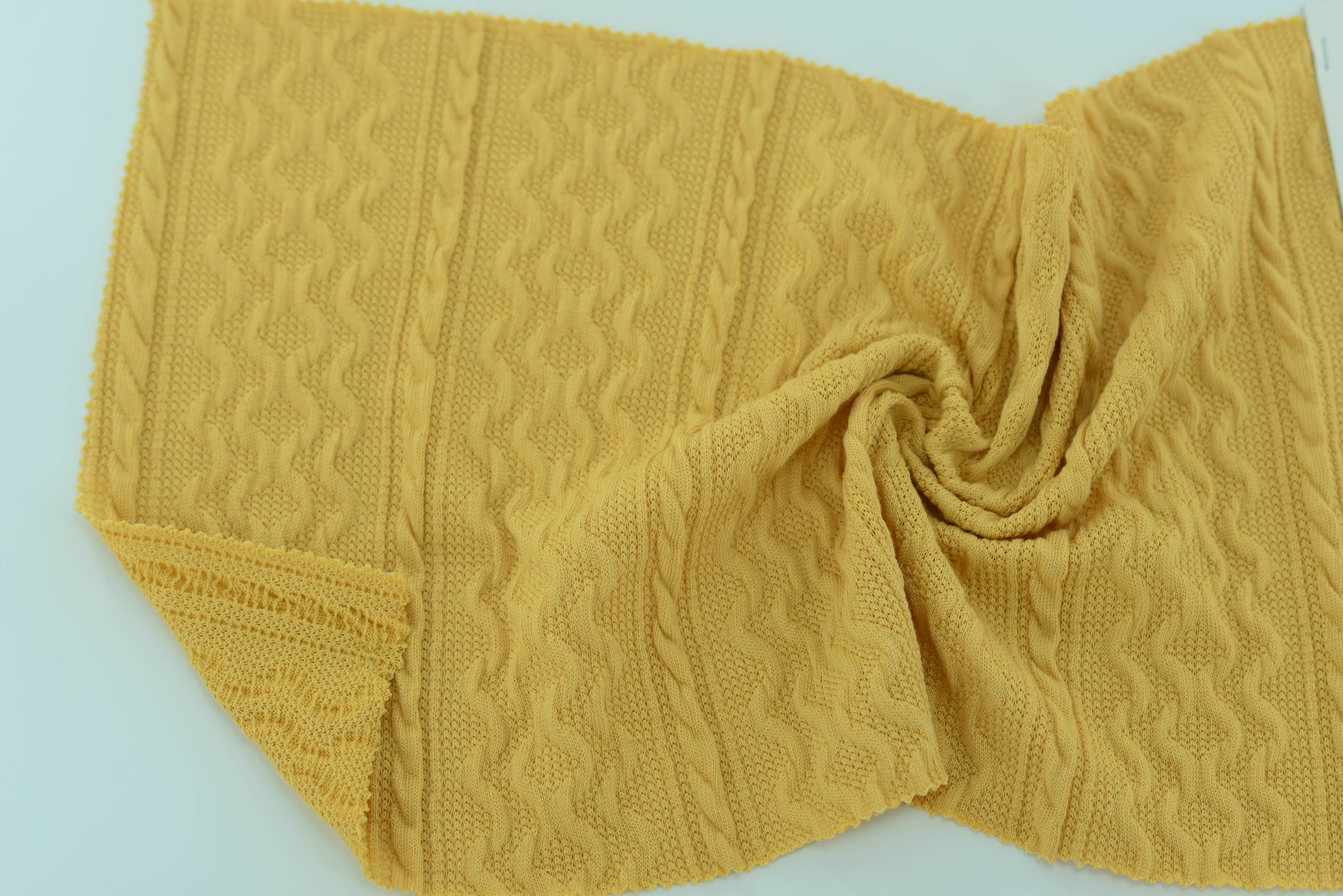 LX-P-12088 THICK FRIED DOUGH TWIST JACQUARD