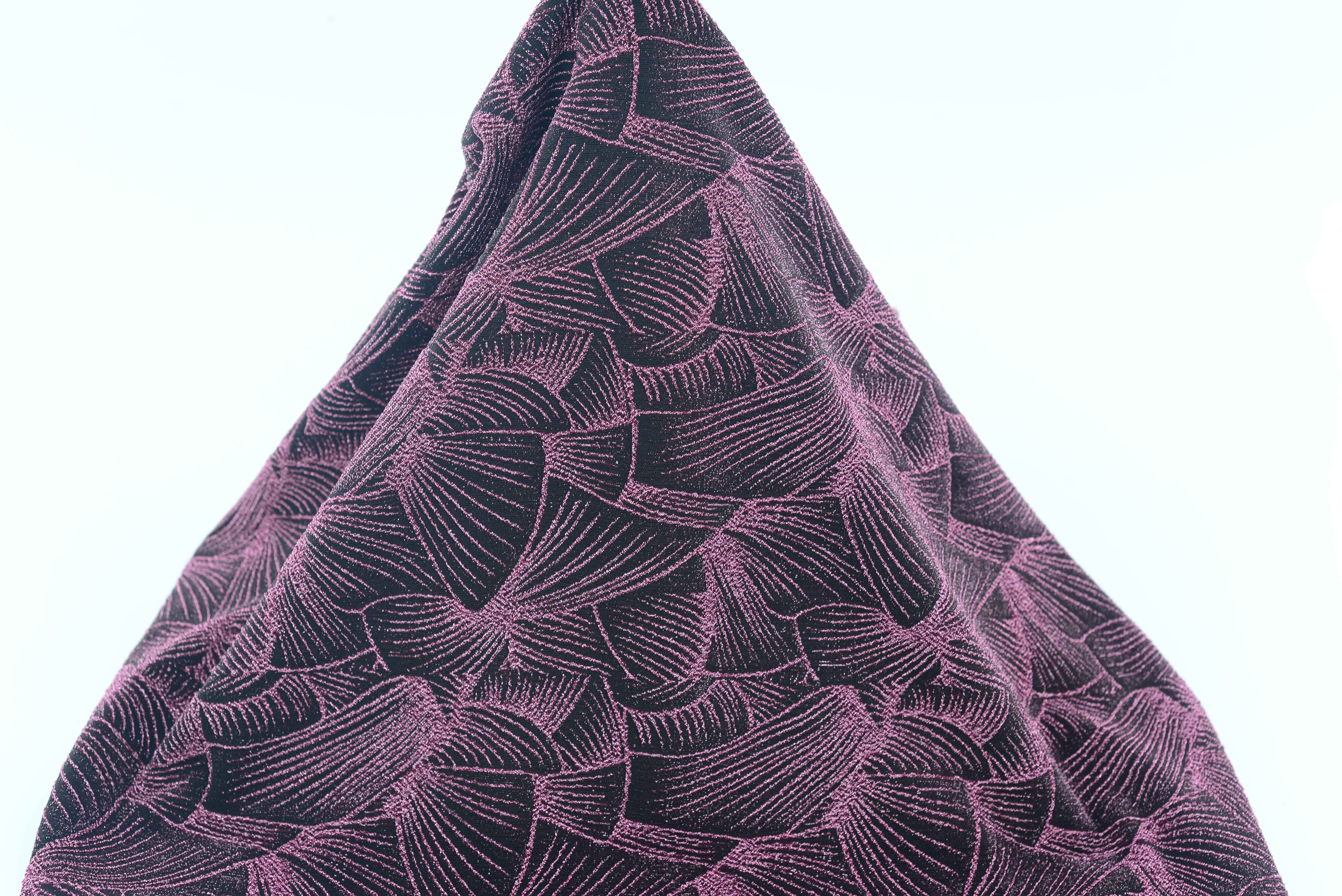 LX-P-16156 LUREX  KNIT JACQUARD