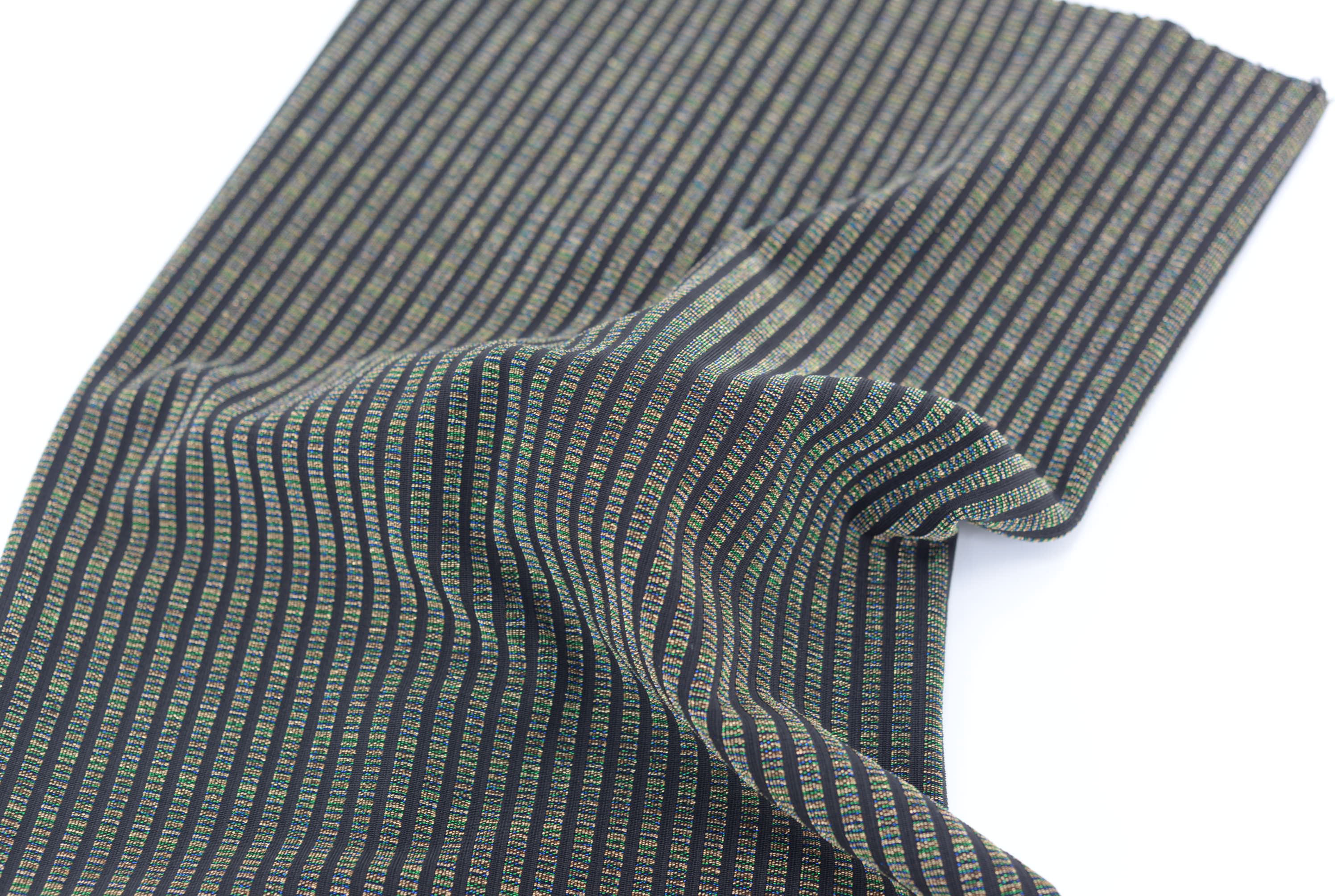 LX-P-16319 LUREX STRIPS KNIT JACQUARD