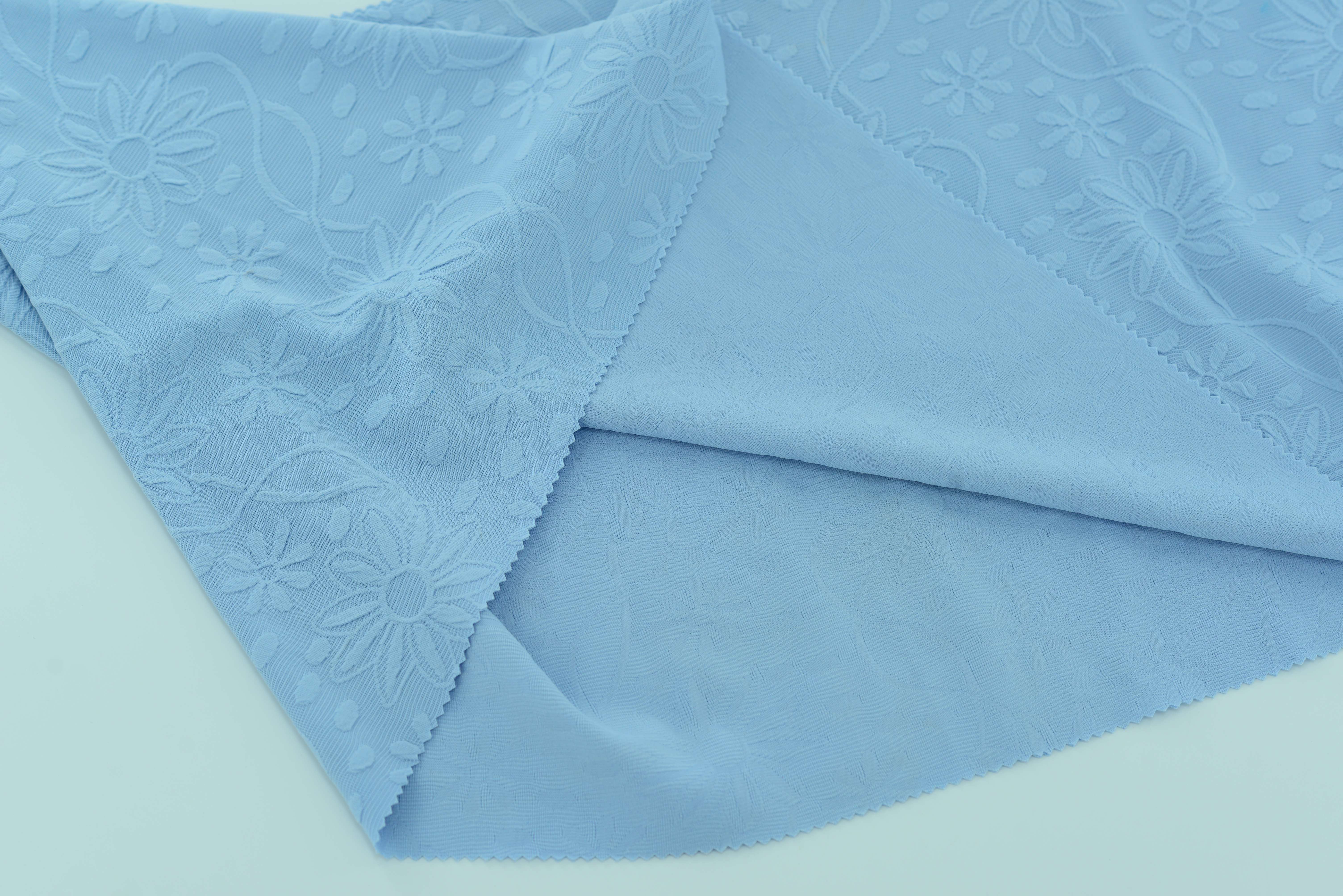 LX-P-16114 KNIT FLOWER JACQUARD