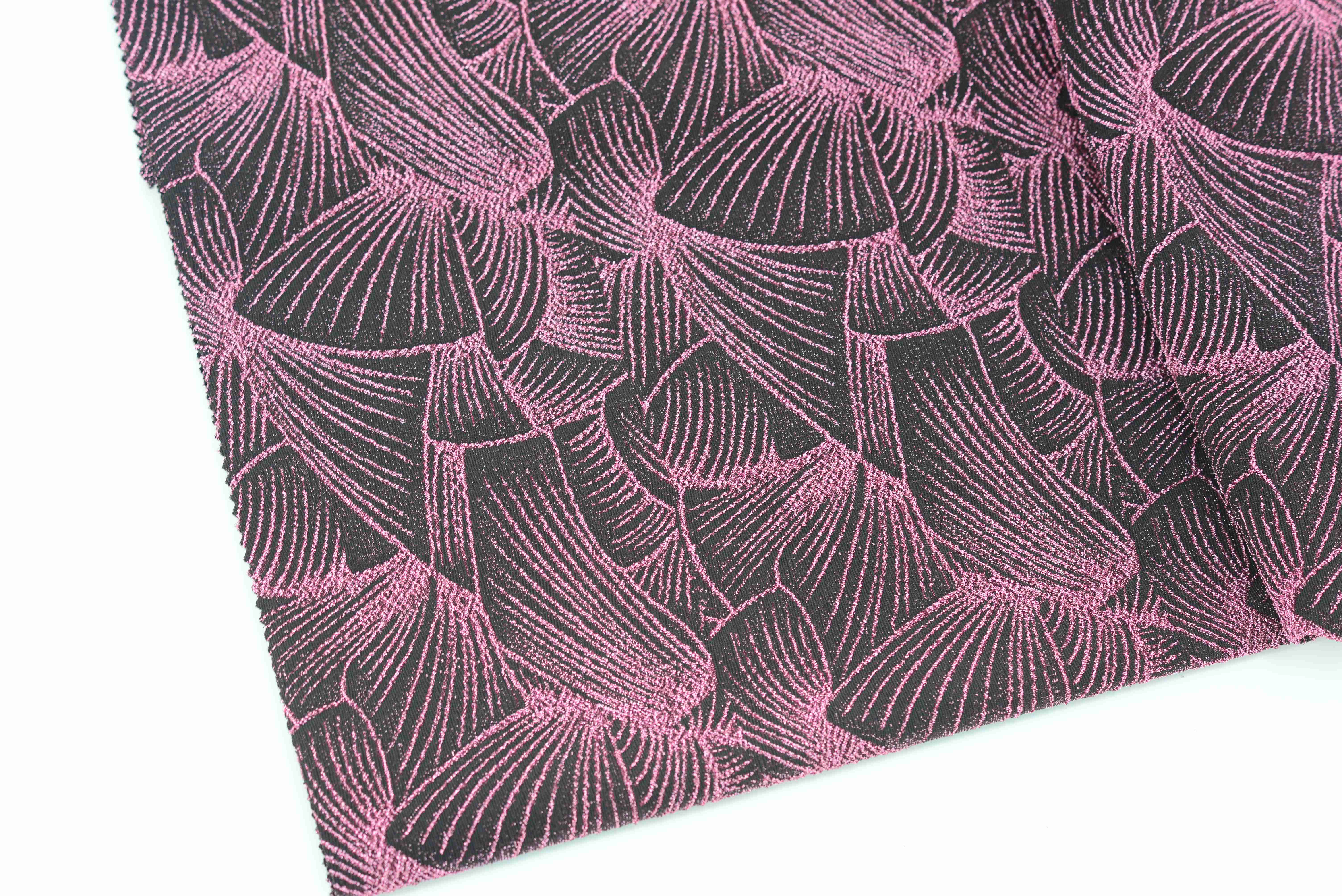 LX-P-16156 LUREX  KNIT JACQUARD