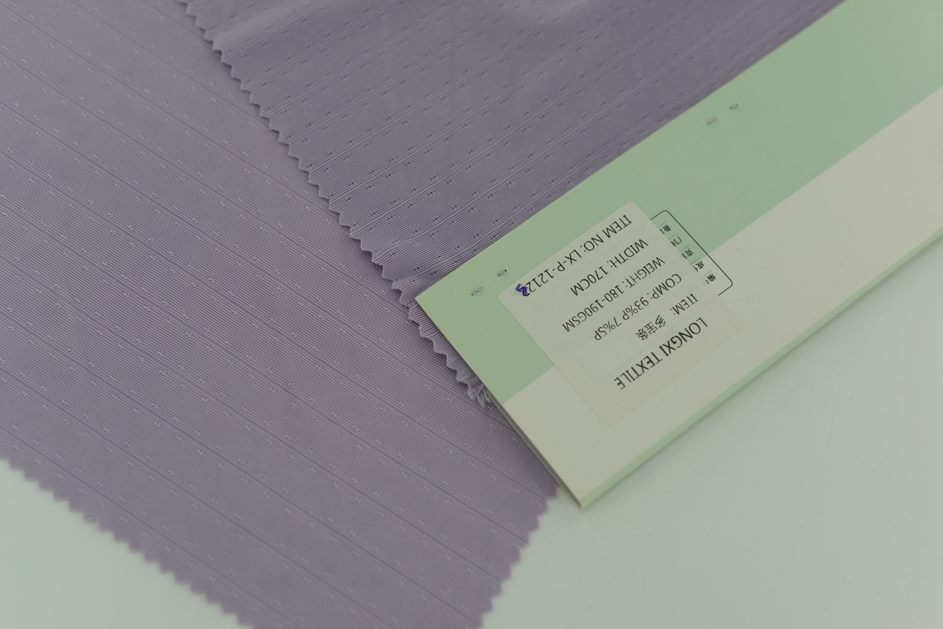 LX-P-12123  POLY JACQUARD RIB