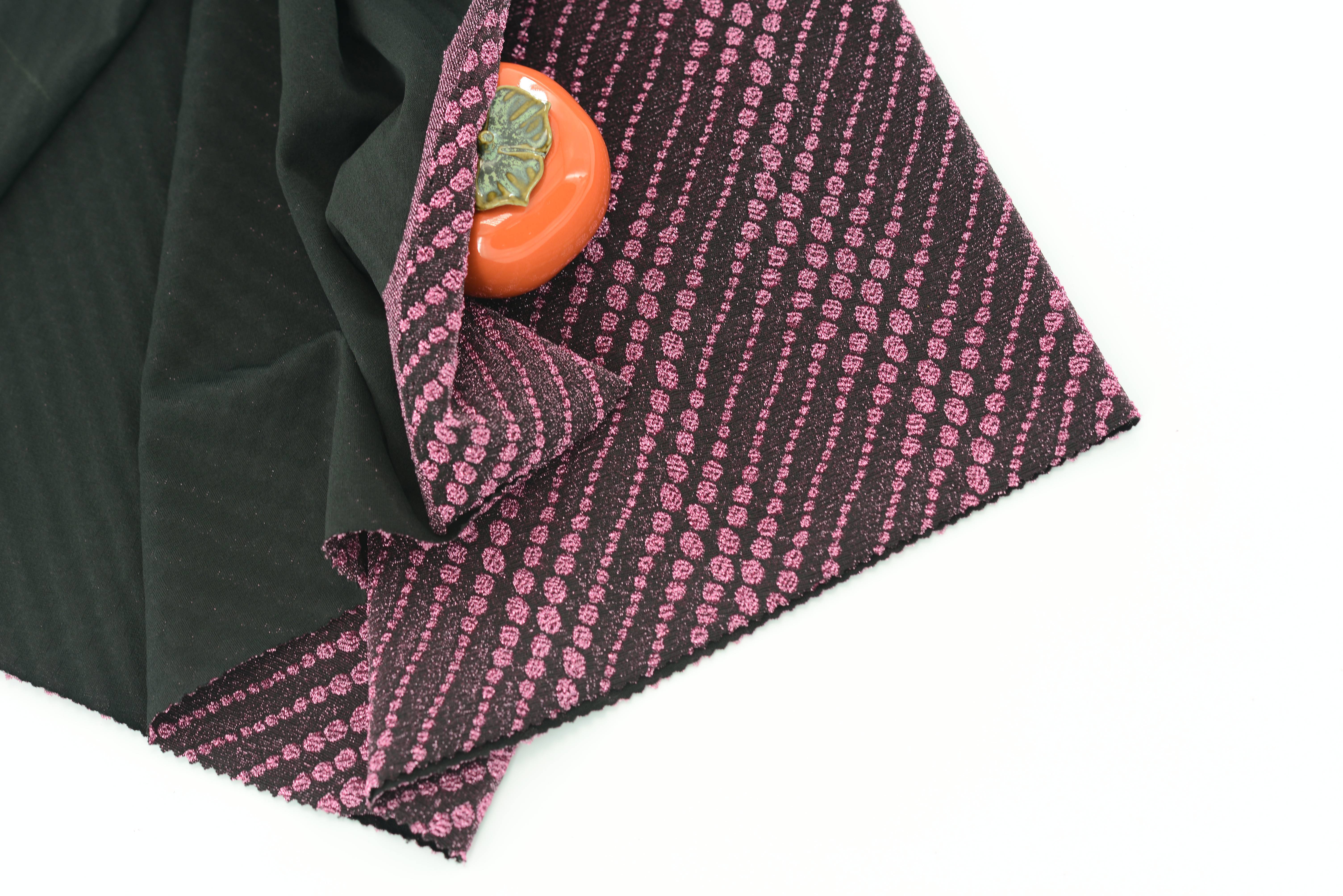 LX-P-16149 LUREX KNIT JACQUARD